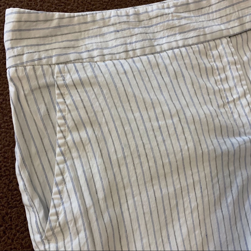 Theory Linen Blend Shorts - image 6
